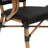 Damore All-Weather Commercial Paris Chairs with Arms and Metal Frame-682086256