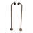 Antonio 55.5'' x 30.125'' Freestanding Soaking Cast Iron Bathtub with Faucet