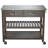 Delicia Kitchen Cart with Gray Base-1628730683