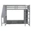 Lit mezzanine en bois avec bureau Wood-1327532942