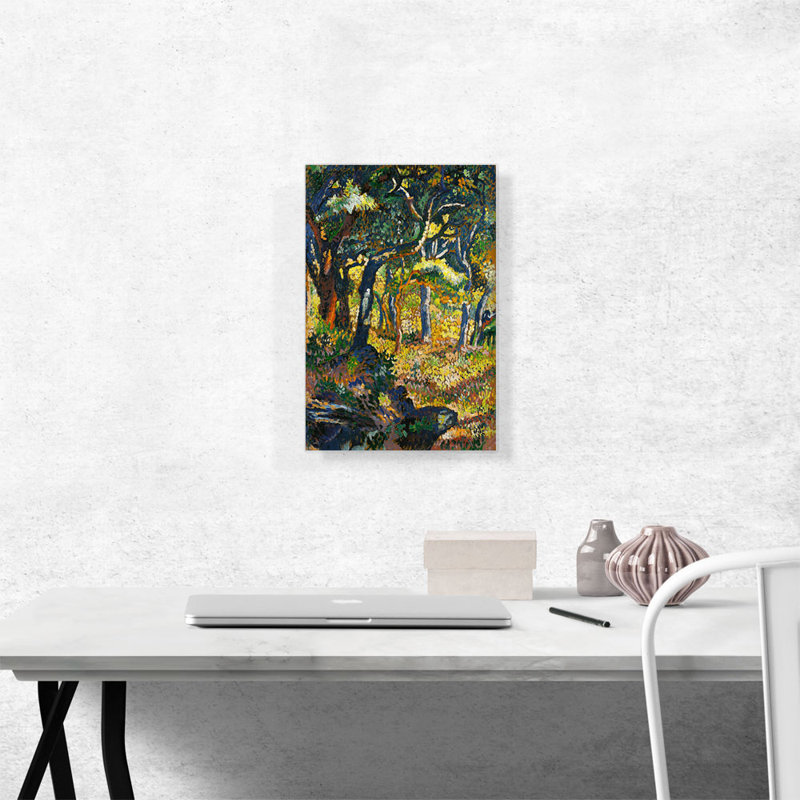 Clairière en Provence - impression, H 18 po x l 12 po x P 0,75 po