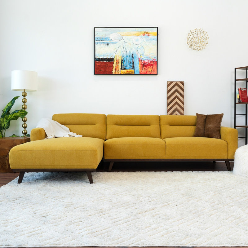 2 - Piece Left Hand Facing Upholstered Sectional