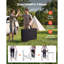 Rectangle Iron Outdoor Camping Table - 117 cm W 45 cm D-465904982-465904983