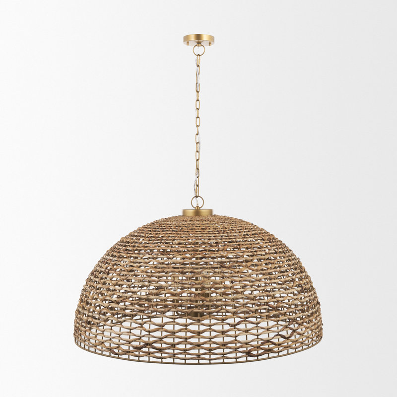 Carnlea 1 - Light Gold Single Pendant