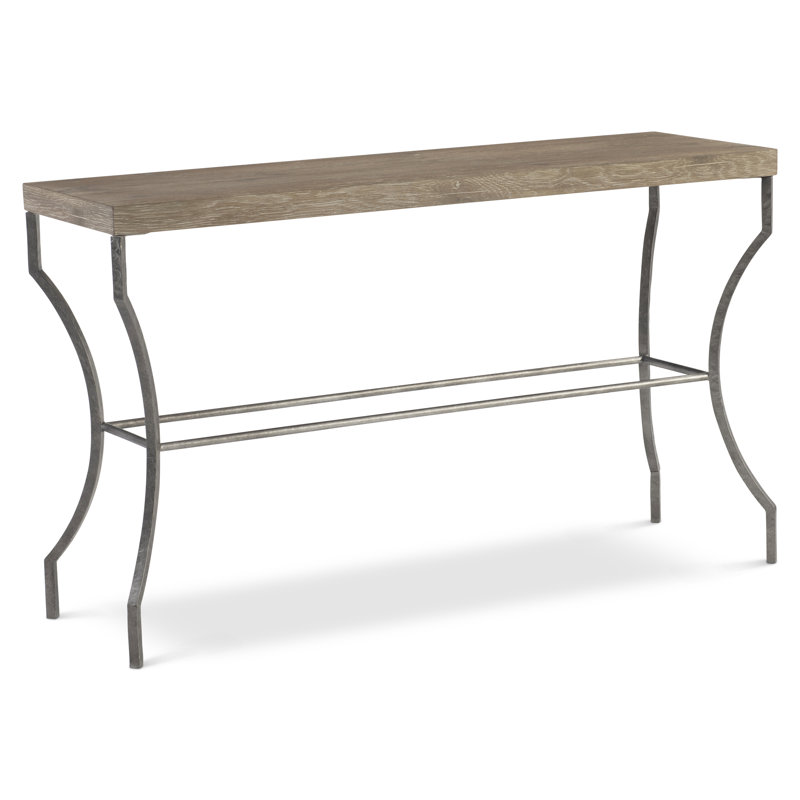 Bernhardt Tribeca Console Table With Steel Legs