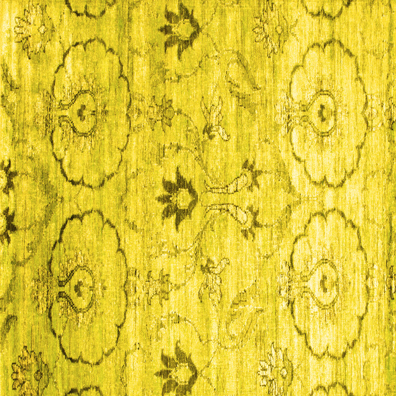 Performance Floral Indoor Rug, Square 6'