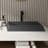 CASAINC Maple 18.5'' Concrete Rectangular Bathroom Sink-86669211