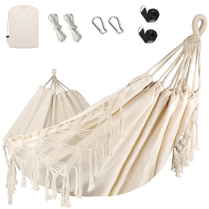 Hamac double, paquet de 1 (beige), Beige