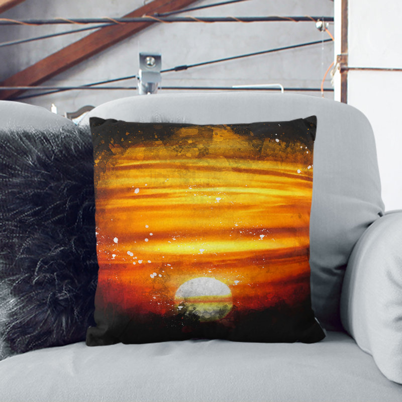 Square Throw Cushion, 55cm H x 55cm W x 20cm D