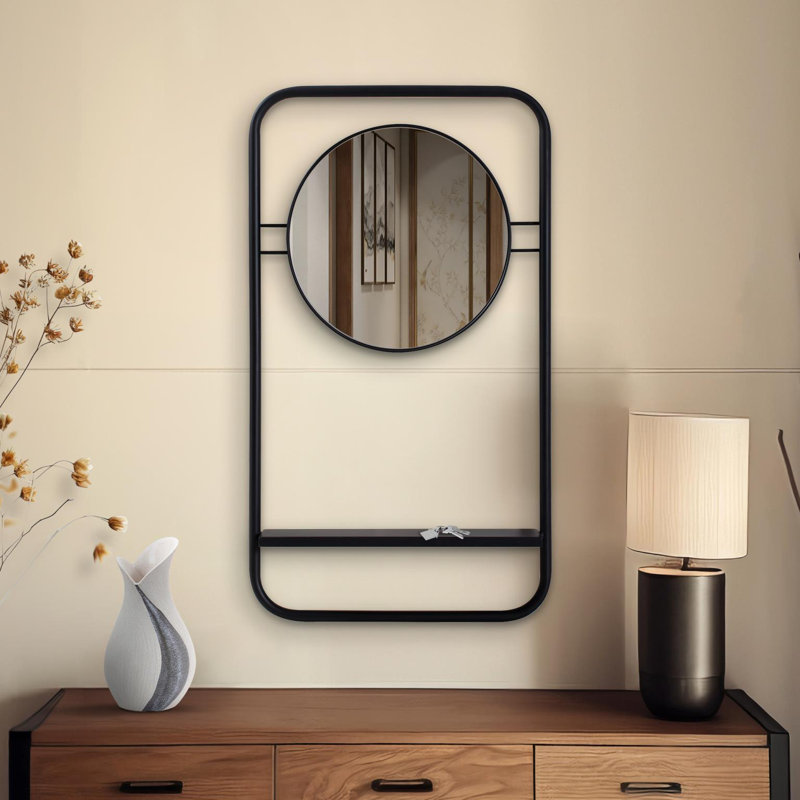 Jiar Mirror with shelf