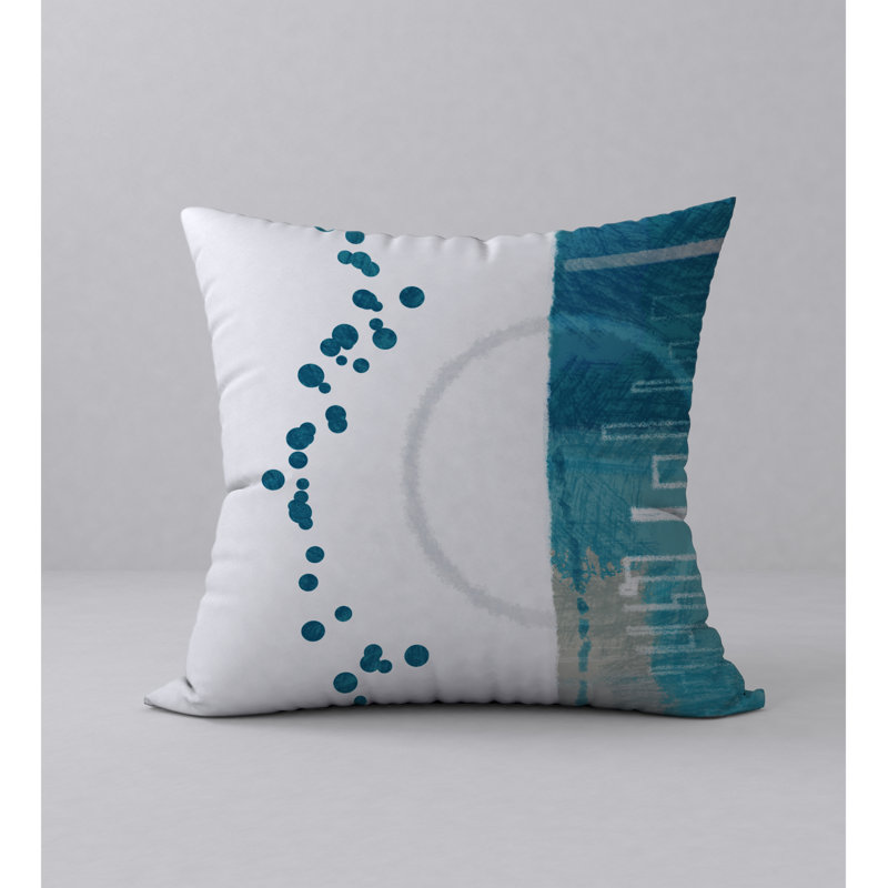 Coussin décoratif carré séduisant et revigorent, 20 po x 20 po