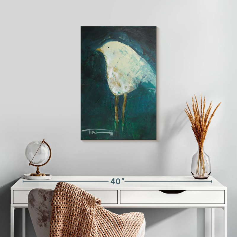 Brampt Waiting Bird, 24" H x 16" W