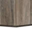 Table basse hexagonale en bois rustique rétro-984983715