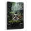 Art mural épique «Buddha 4» par Cameron Gray, verre acrylique, 12 po x 16 po-1883811811