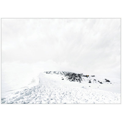 You and the Mountain 2 Framed Photographic Print Canvas