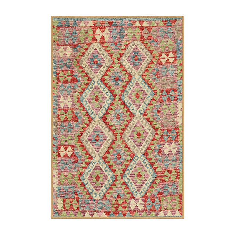 Tapis contemporain orange, Rectangle 8 pi 0 po x 10 pi 0 po