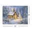 The Chapel 8x6 Mini Lighted Easel Back Canvas