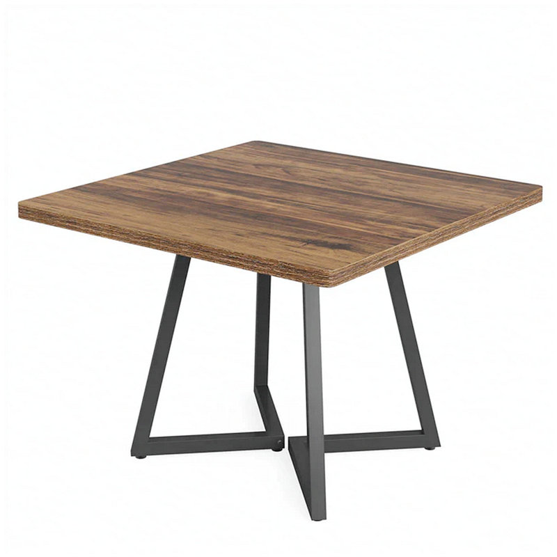 Vintage Square Dining Table,Wood Kitchen Table,Classic Design Dining Table