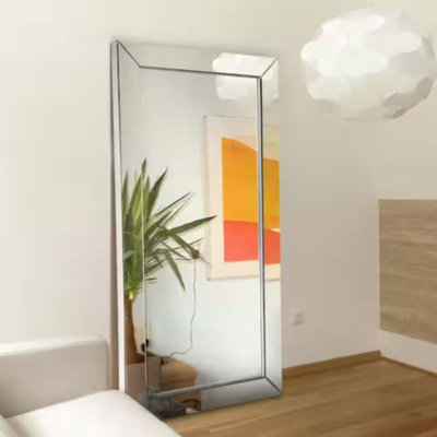 Liora Oversized Beveled Floor Mirror