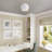 Acklin 2 Light White Medium Semi-flush-135025498-135025499