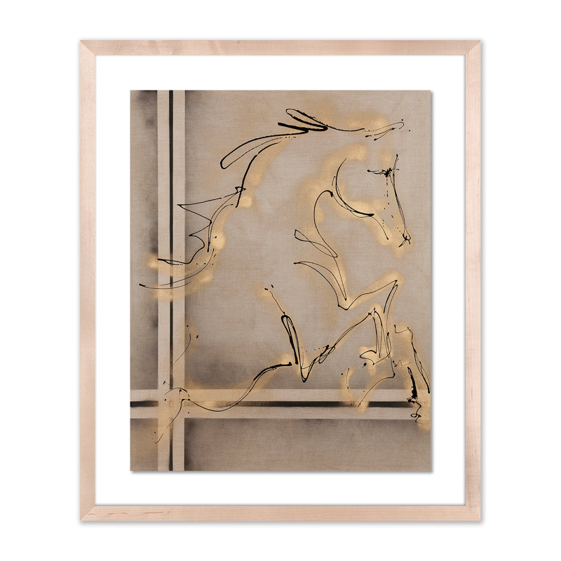 « greetings i » par donna bernstein-image, reproduction d’art sur papier, Naturel, H 48 po x l 40 po x P 2,5 po