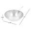 Wok en acier inoxydable 20,5 po