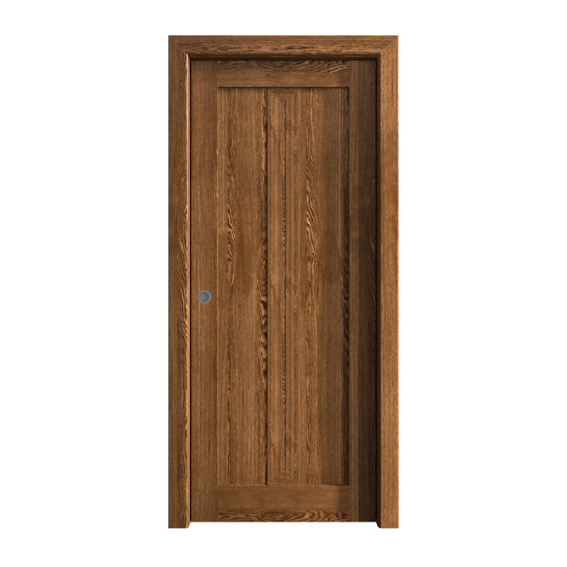 Porte coulissante à poche | Ego 5006 | Ensemble de quincaillerie de rail | Portes intérieures modernes en bois massif pour chambre à coucher