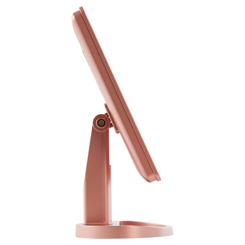 Miroir de maquillage tactile Touch Infinity, Or rose