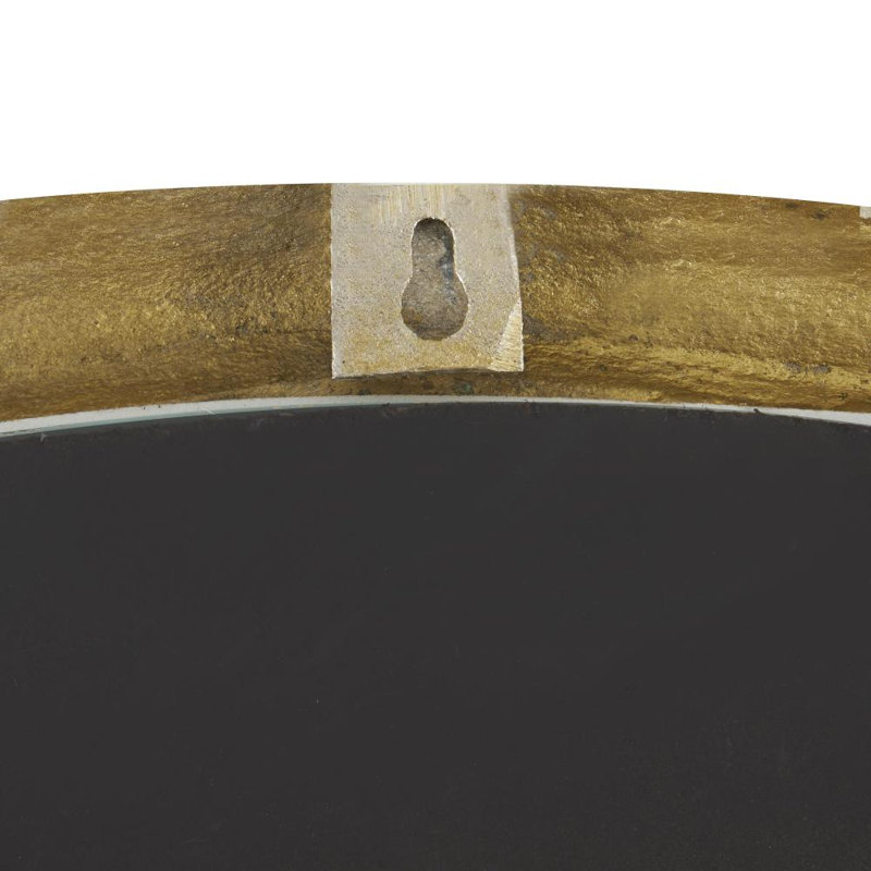 Moderna Aluminum Accent Mirror, Gold