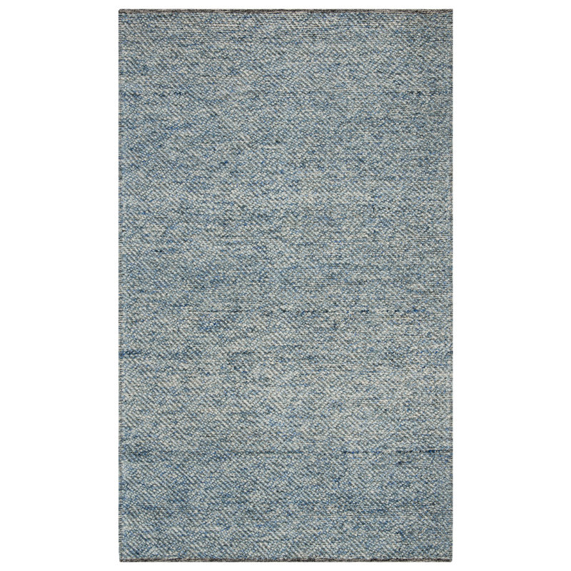 Tapis bleu en laine tissé à la main Lauren Ralph Lauren Eleanora, Rectangle 2 pi x 3 pi