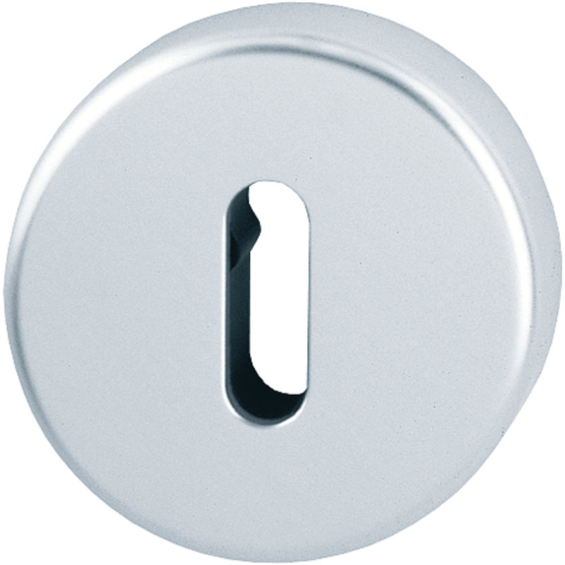 Amaron Brescia Lever Key Escutcheon (Pair), Silver