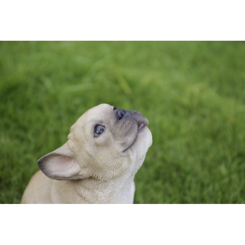 Statue bébé hurlant french bouledogue chiot