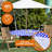 Jevdokija Vinyl Picnic Fited Tableclth With Umbrella Hole 30" Round-725792406-725792415