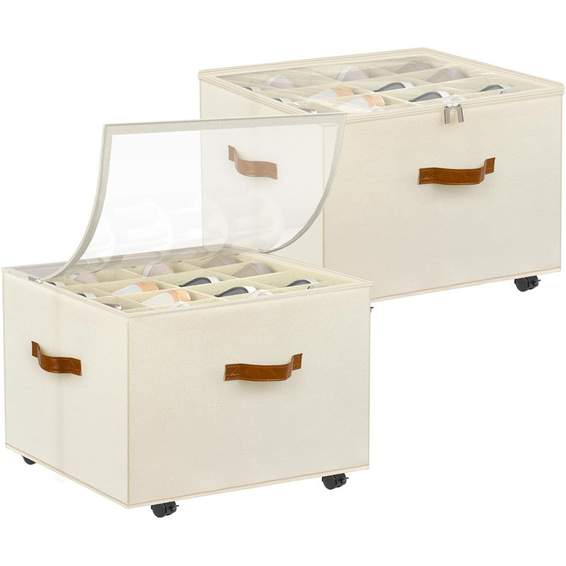 2 Pack Shoe Organizer for Closet