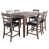 7 Pieces: 1 Table, 6 Chairs selected