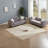 Compression Sofas 3 Plus 3 Set, Grey Velvet Modern Couch For Home