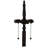 Algird 60'' Bronze Traditional Floor Lamp