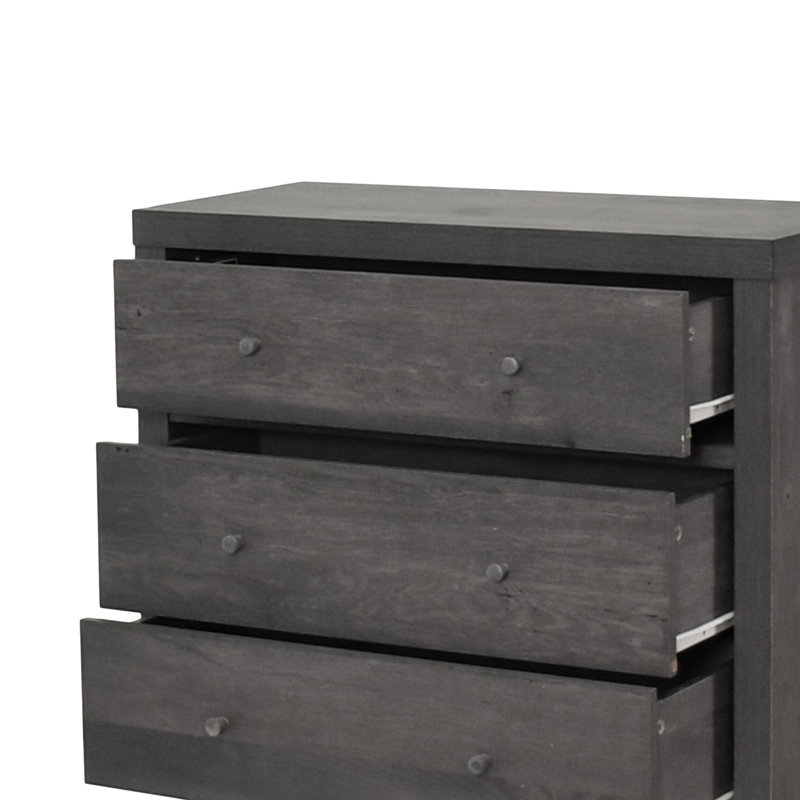 Commode à 3 tiroirs NORDIC, Gris