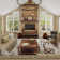 Rustic Modern Entertainment Centre With Adjustable TV Mount, Storage Shelves, And Drawers