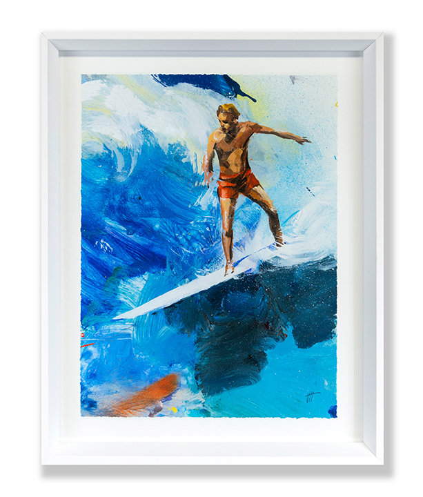 Beach Studies 22 Print by Van Hoang, 29" H x 23" W