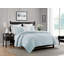 Ensemble de courtepointe en microfibre délavée 3 pièces Swift Home-1265125659-1265125660