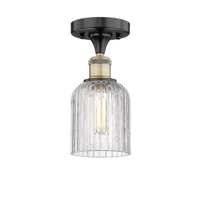 Edison - Adriena - 1 Light 5" Semi-Flush Mount