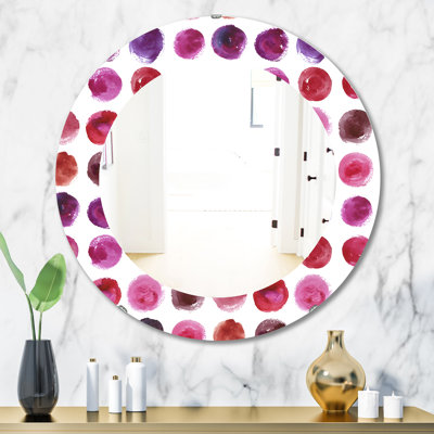 Miroir mural Circular Dance 4