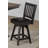 Mellor Swivel Upholstered Counter Stool with Solid Wood Frame-58265894