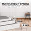 Sommier tapissier / base en bois fendu pour support de matelas, entièrement assemblé-899484376-899484369
