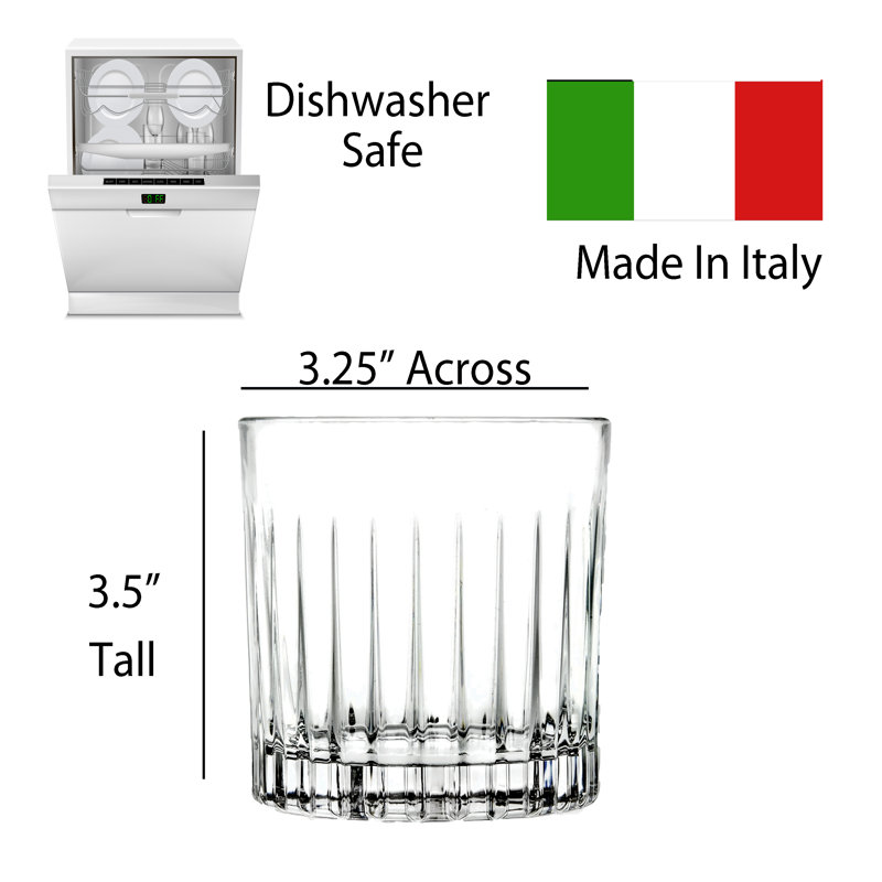 Timeless RCR 12 oz. Verre cristal whisky