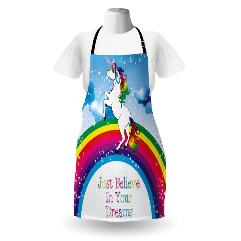 Multicolore, tablier East Urban Home Fantasy, cuisine, jardinage, taille adulte