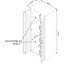 Armoire de rangement en métal gris anthracite Fortress H 75,4 po x l 30,3 po x P 18,2 po-447375251