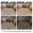 Vintage Distressed Oriental Washable Non-Slip Neutral Gray / Sage Indoor  Runner Rug -1482461824