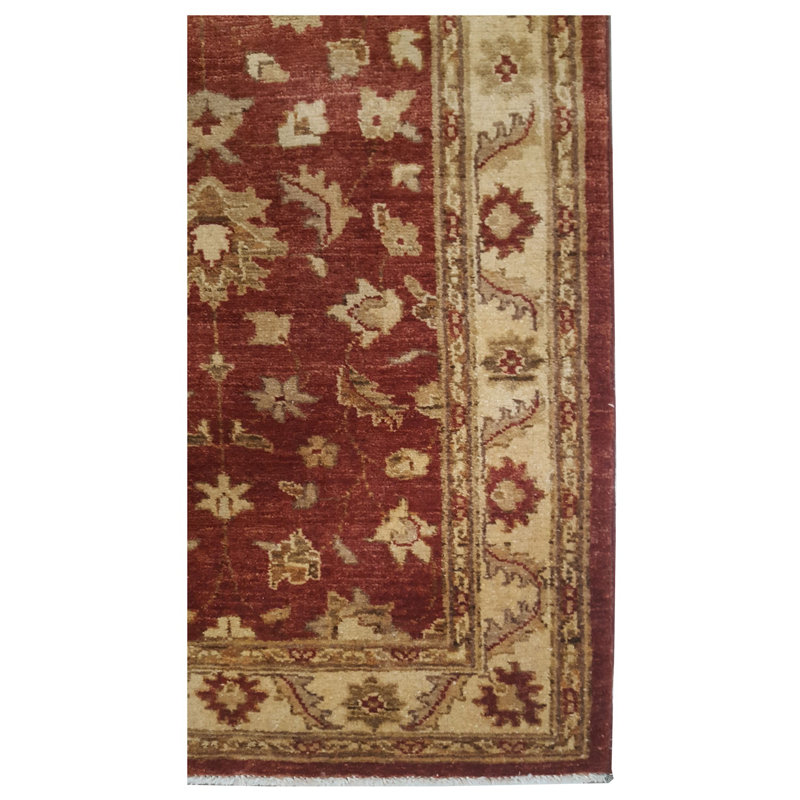 Ziegler Hand Knotted 3x15 Rust Runner